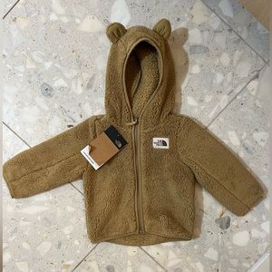 The North Face baby bear Sherpa jacket